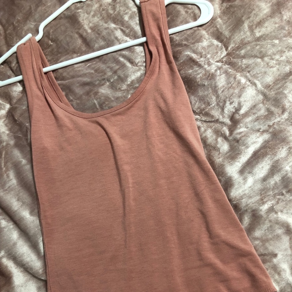 Dusty pink bodysuit